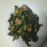 Bourbon Brown Sugar Bacon Collard Greens_image