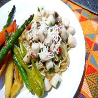 Summer Bay Scallops Scampi_image