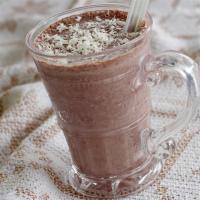 Chocolate Peach Smoothie_image