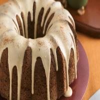 Apple-Walnut Cake with Caramel Glaze_image