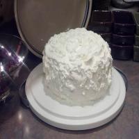 Sour Cream Coconut Cake_image