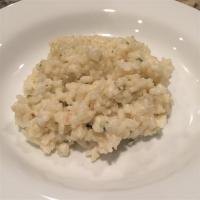 Creamy Roasted Garlic and Chives Risotto_image