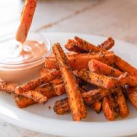 Carrot Fries with Ketchupy Ranch_image
