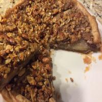 French Pear Tart with Nuts_image