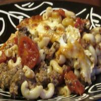 Beef & Elbow Macaroni Casserole With Sour Cream image