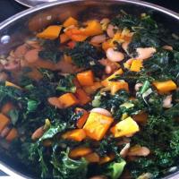 Butternut Squash, White Bean and Kale Ragout (Vegan)_image