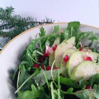 Arugula, Pear & Pomegranate Salad image