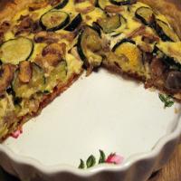 Zucchini and Mushroom Quiche_image