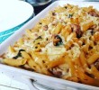 chicken-and-bacon-pasta-bake-bbc-good-food image