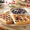 blueberry-waffles-with-blueberry-sauce-recipe-how-to image