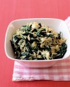 spinach-with-orzo-and-feta-recipe-martha-stewart image