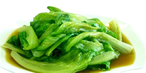 stir-fried-garlic-lettuce-recipe-epicurious image