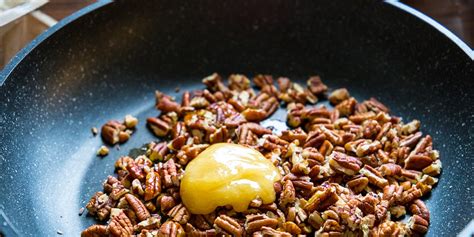 honey-glazed-pecans-recipe-epicurious image