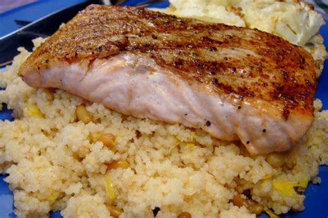 grilled-salmon-with-brown-butter-couscous image