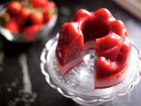 fresh-homemade-strawberry-jello-recipe-food-network image