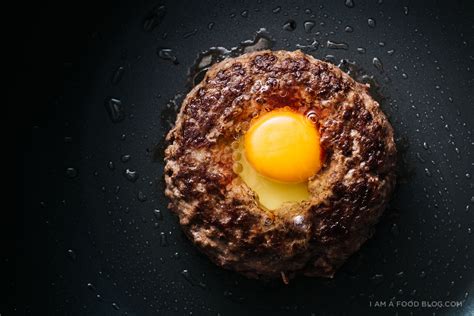 the-ultimate-hangover-burger-egg-in-a-hole-burger image