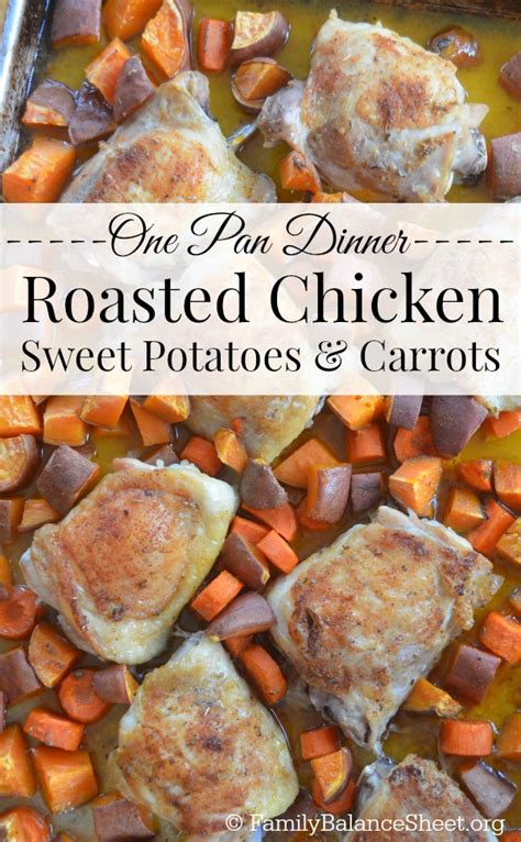 one-pan-roasted-chicken-sweet-potatoes image