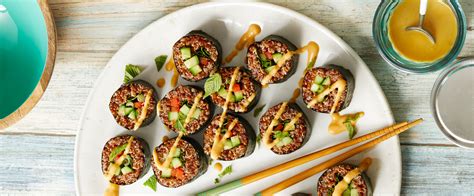 quinoa-sushi-with-thai-peanut-sauce-forks-over-knives image