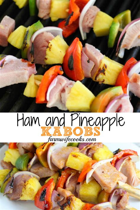 grilled-ham-and-pineapple-kabobs-the-farmwife image
