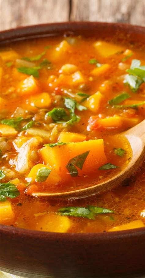 instant-pot-detox-lentil-soup-recipe-my-edible-food image