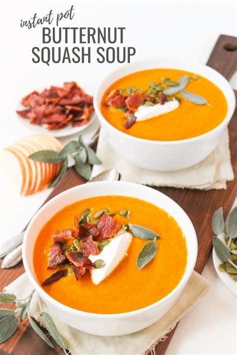 instant-pot-butternut-squash-soup-fannetastic-food image