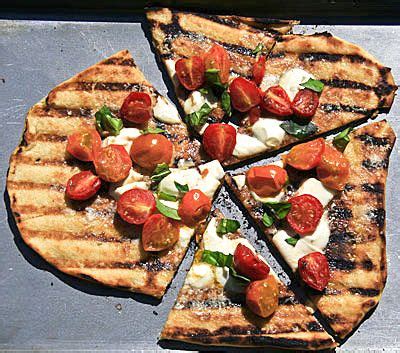 grilled-pizza-with-cherry-tomatoes-the image