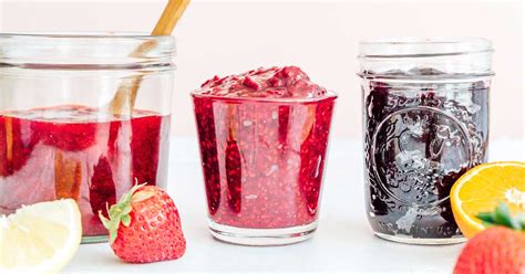 no-pectin-berry-jam-3-ingredients-4-flavor-options image