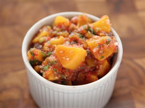 peach-salsa-recipe-ree-drummond-food-network image