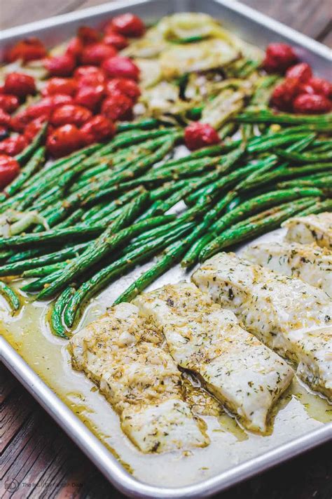 one-pan-baked-halibut-recipe-with image