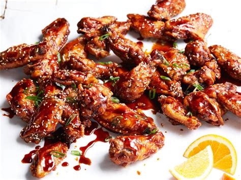 extra-crispy-korean-style-chicken-wings-food-network image