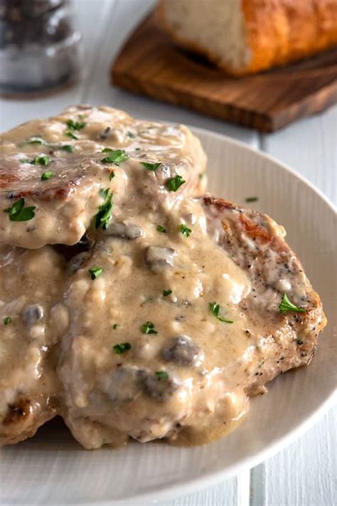 cream-of-mushroom-pork-chops-baked-kitchen-gidget image