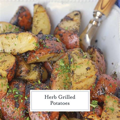 herb-grilled-potatoes-how-to-cook-potatoes-on-the-grill image