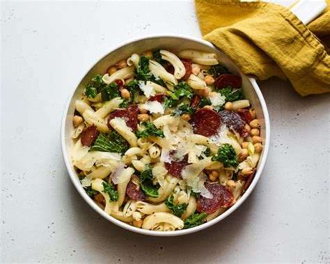 pasta-with-chorizo-chickpeas-and-kale-recipe-nyt image