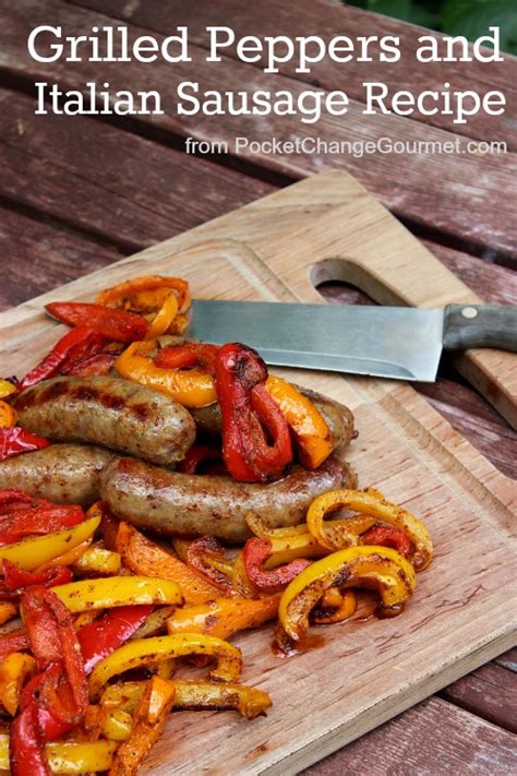 the-best-grilled-peppers-and-italian-sausage image