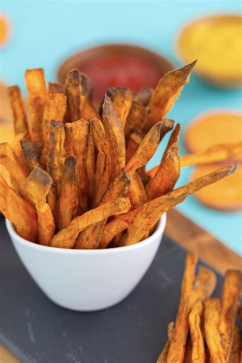 quick-crispy-air-fryer-sweet-potato-fries image