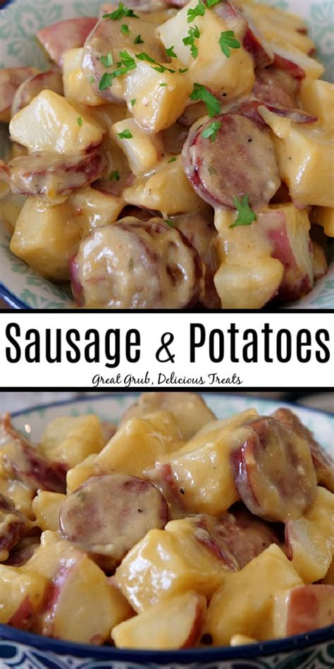 sausage-and-potatoes-great-grub-delicious-treats image