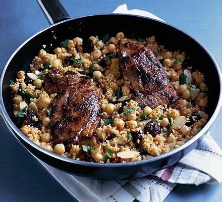 one-pan-lamb-couscous-recipe-bbc-good-food image