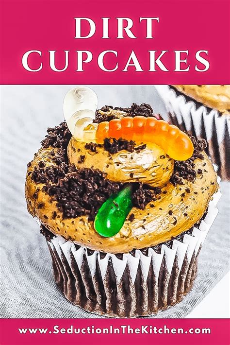 dirt-cupcakes-easy-recipe-with-gummy-worms-and image