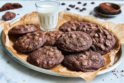 chocolate-drop-cookies-recipe-king-arthur image