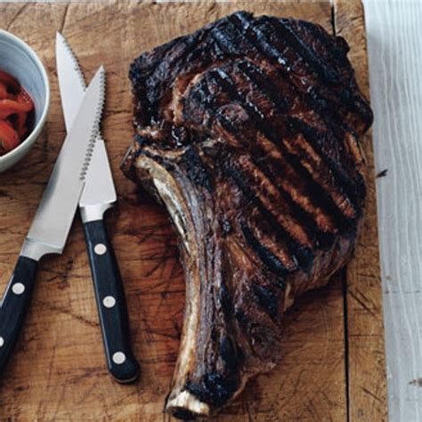 grilled-rib-eye-steaks-with-roasted-pepper-salsa image
