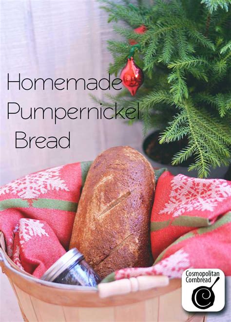 how-to-make-homemade-pumpernickel-bread-a-good image