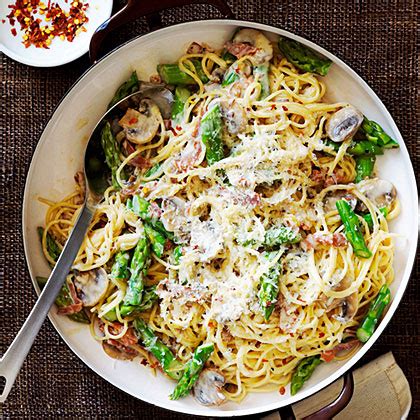 prosciutto-and-asparagus-pasta-recipe-myrecipes image