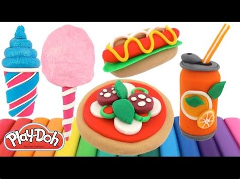 how-to-make-mini-food-with-play-doh-creative image