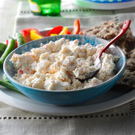 spicy-crab-dip-recipe-how-to-make-it-taste-of-home image