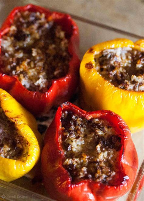 moms-stuffed-bell-peppers-recipe-simply image