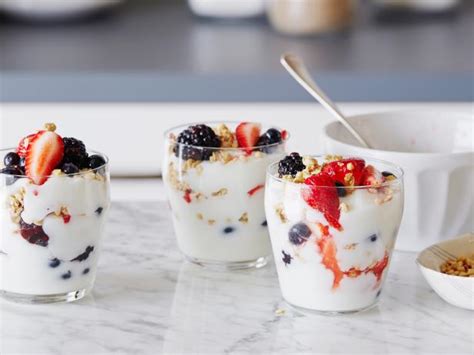 yogurt-and-fruit-parfaits-recipe-rachael-ray-food image