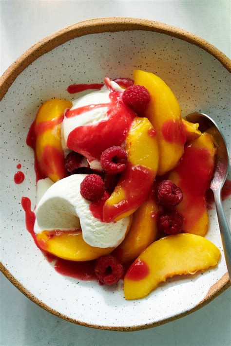 not-so-classic-peach-melba-recipe-nyt-cooking image