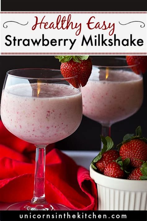 healthy-strawberry-milkshake image