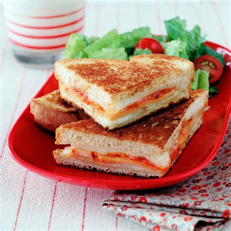 grilled-turkey-parmesan-sandwich-martha-stewart image