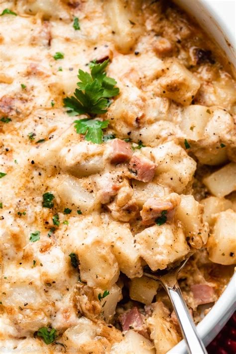 cheesy-ham-potato-casserole-sallys-baking image